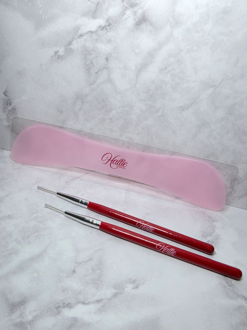 Brow Essentials Bundle - 2 x Reusable Microspoolies & Brow Lami Wrap